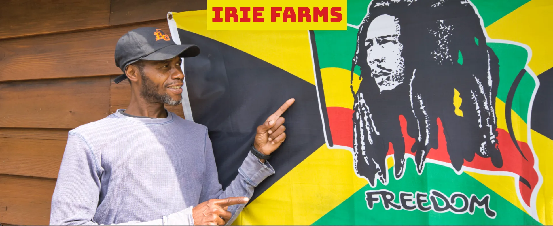 Irie Farms · Jerk Pan Man
